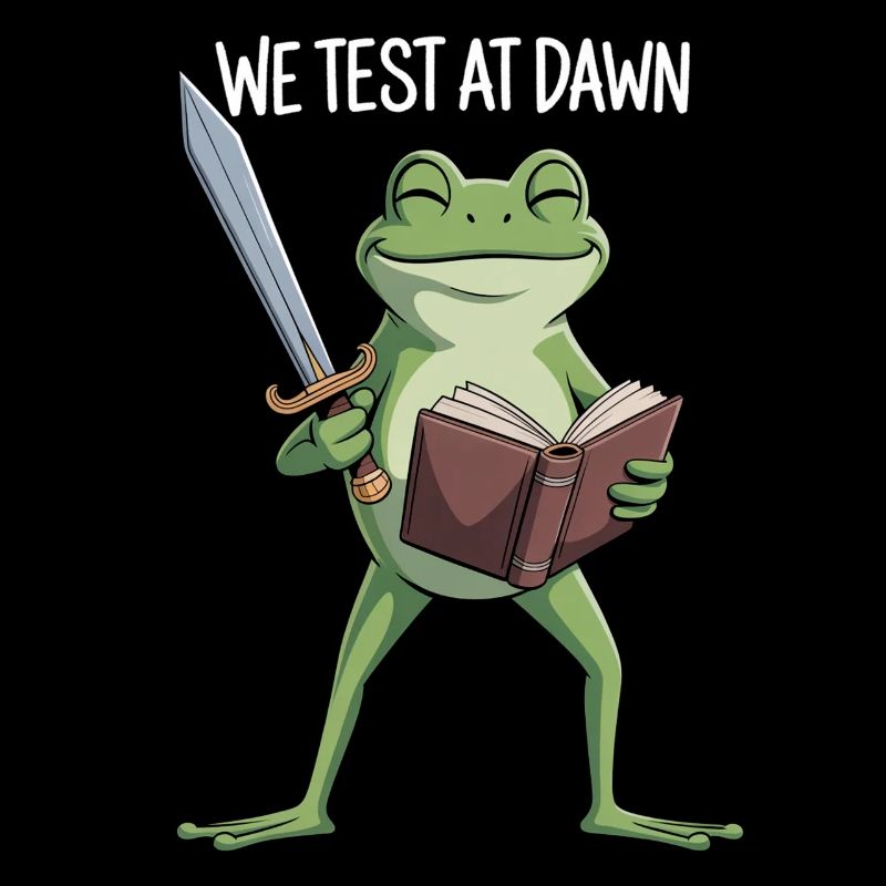 Dawn Test Frog