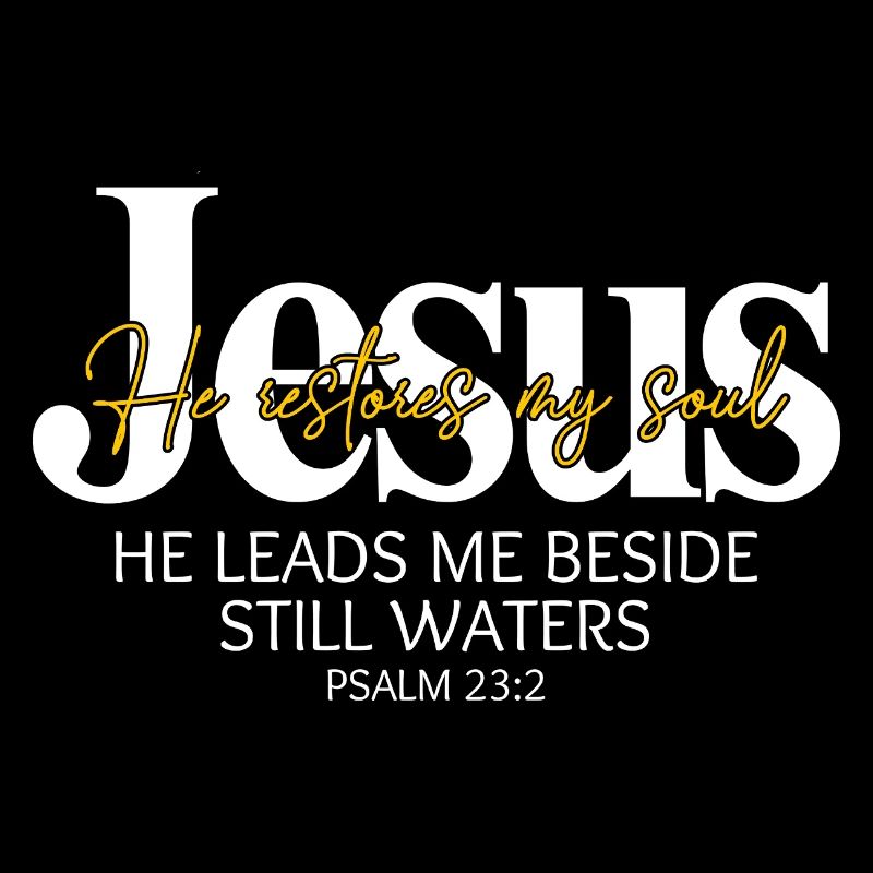 Jesus Leads Beside Still Waters