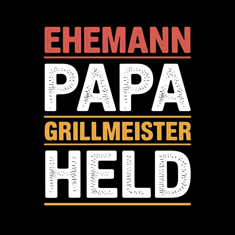 Dad Grill Master Hero for Father's Day BBQ