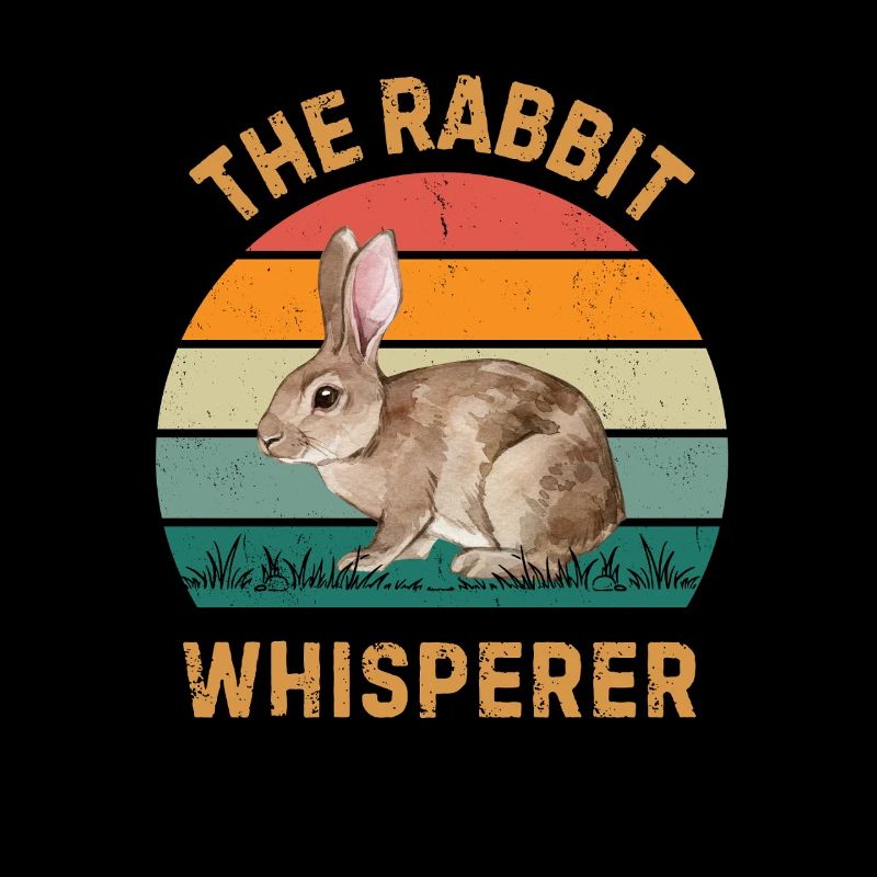 Rabbit Whisperer Funny Bunny Pet Owner Gift