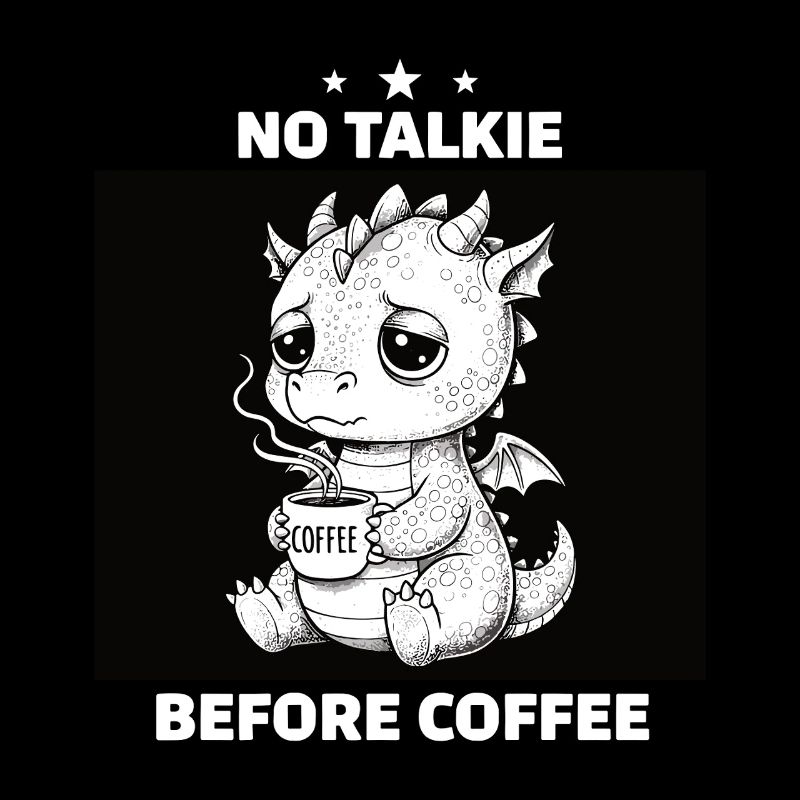 Pas de conversation avant Dragon Amoureux du Café