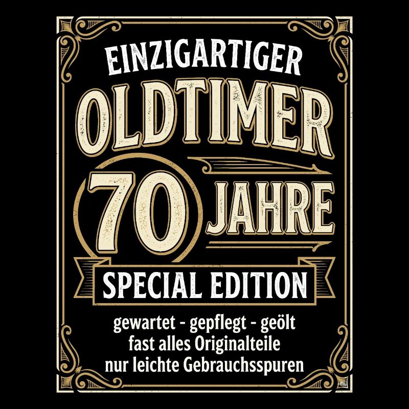 Einzigartiger Oldtimer 70 Jahre Special Edition
