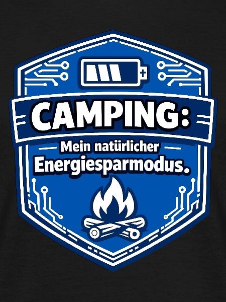 Camping energy saving mode