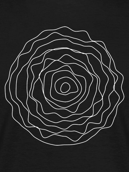 Concentric Line Rose
