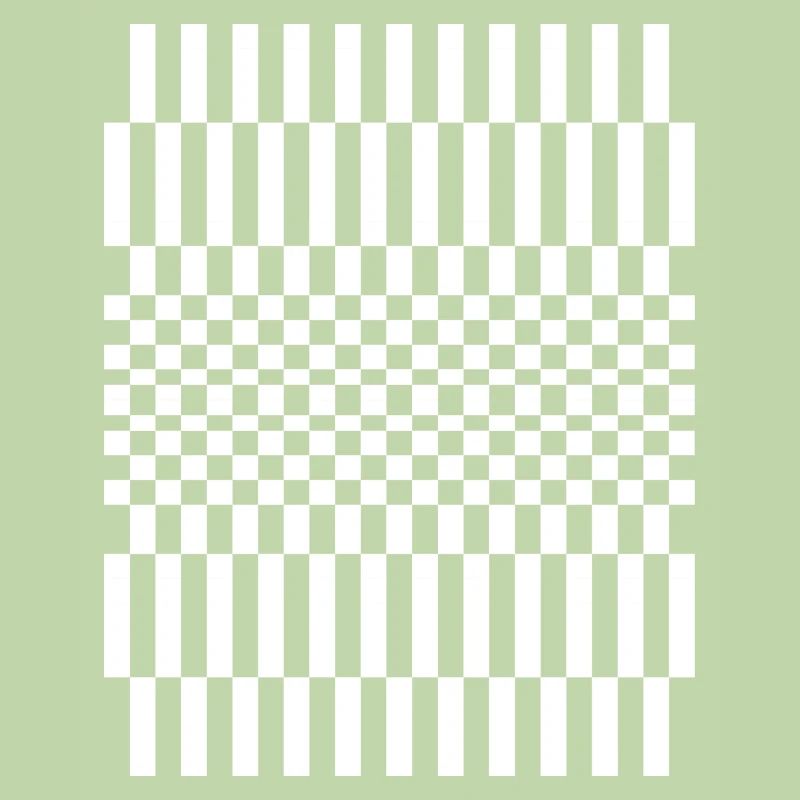 Conception du motif à damier