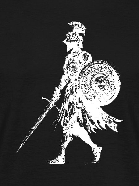 Knight Silhouette Shield Sword