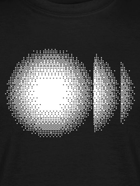 Halftone Ring Sunburst
