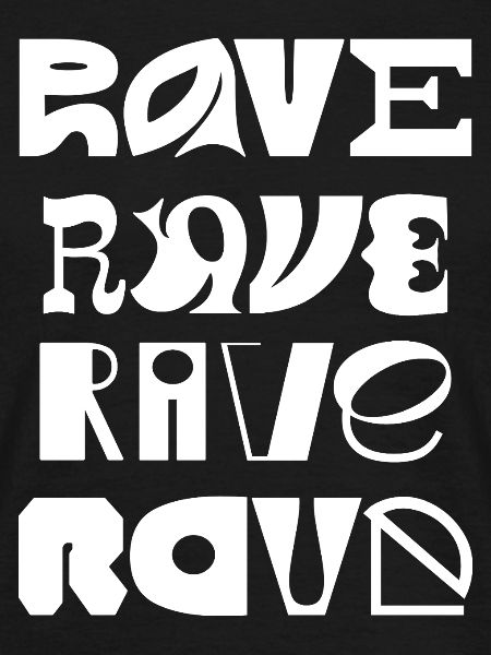 Rave Typography