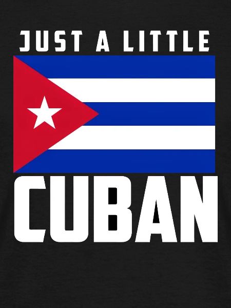 Gewoon een beetje Cubaanse Cubaanse vlag Cubaanse trots