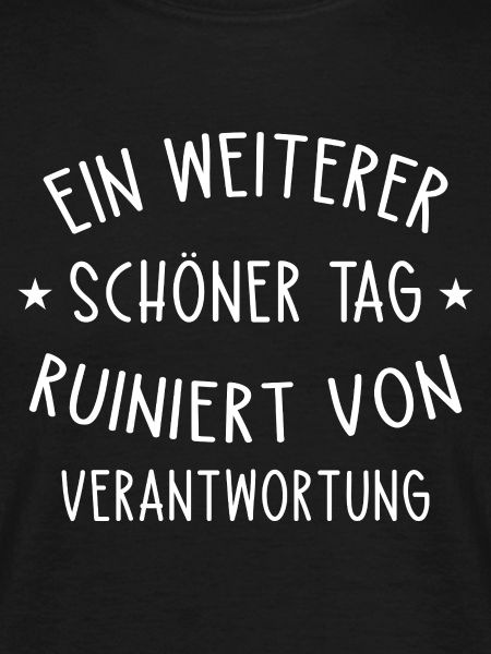 Sarkastisch German Text Tee