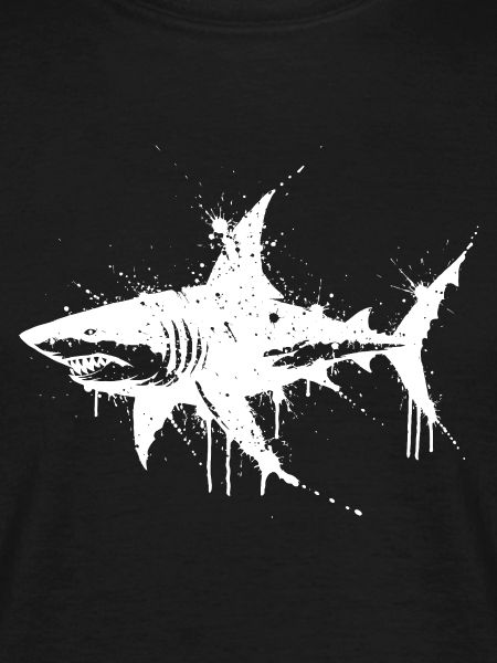 White Splatter Shark