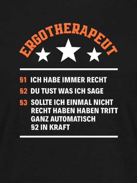 Ergotherapeut Immer Recht