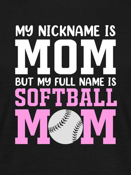 Softball Mutter Softball Mama