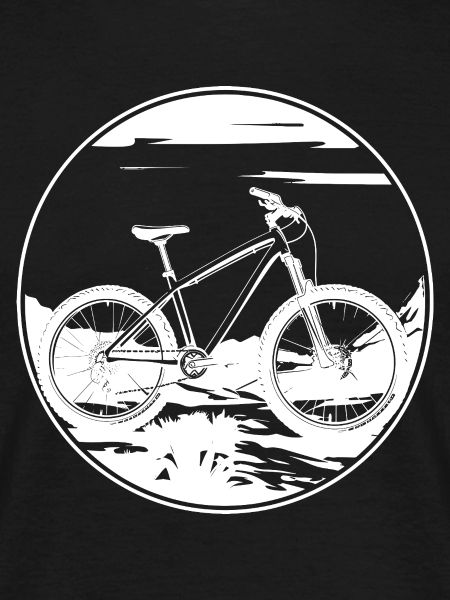 Mountain Biking Drawing