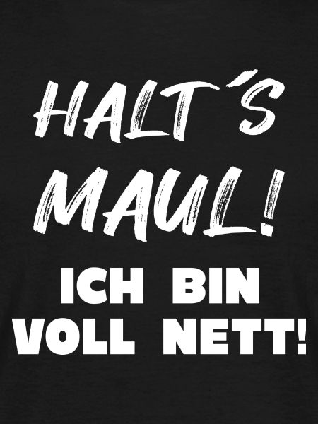 Nett Spruch