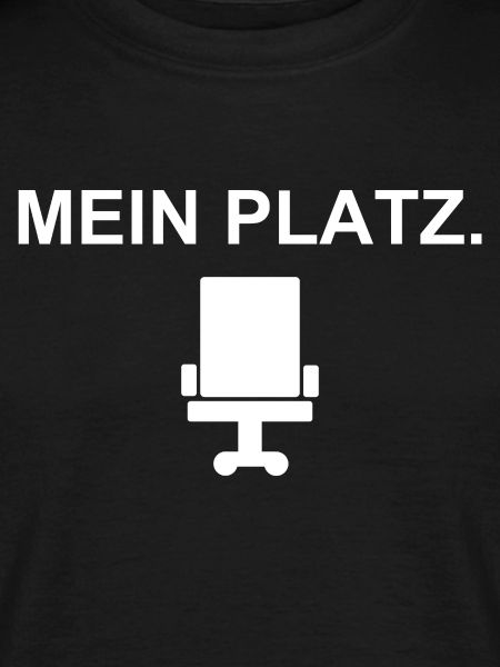 Mein Platz – Bürostuhl-Statement