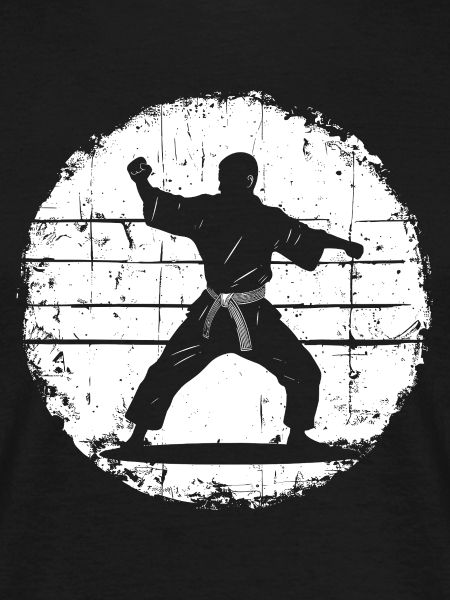 Karateka Zeichnung