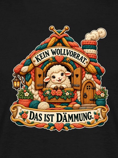 Wollhaus mit Schaf