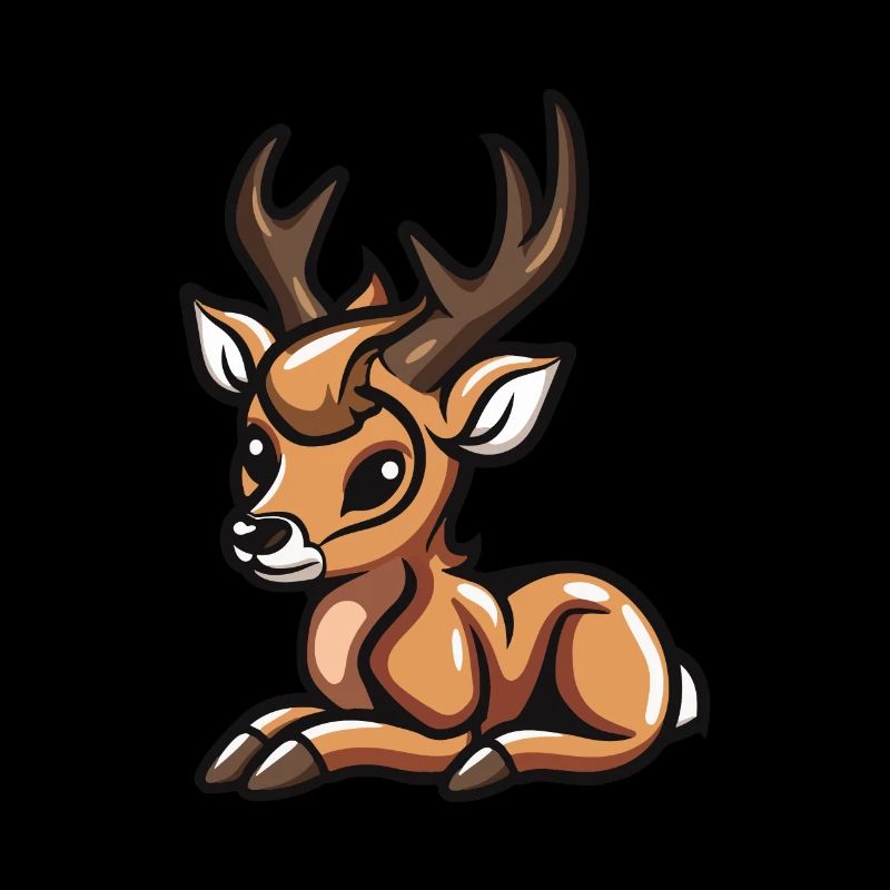 Bande dessinée de cerf