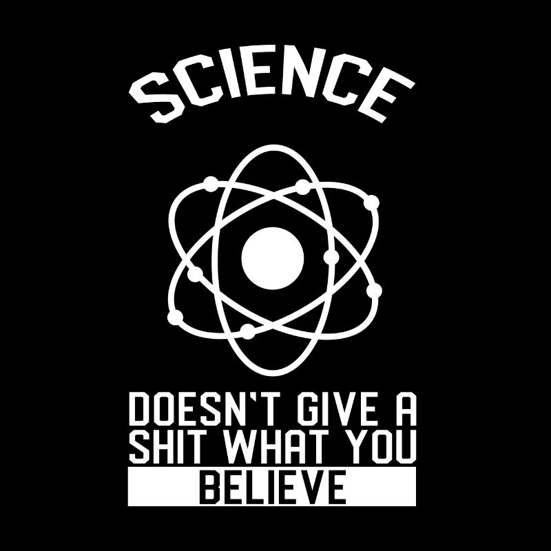 Glaube An Die Wissenschaft Nerd Geschenk