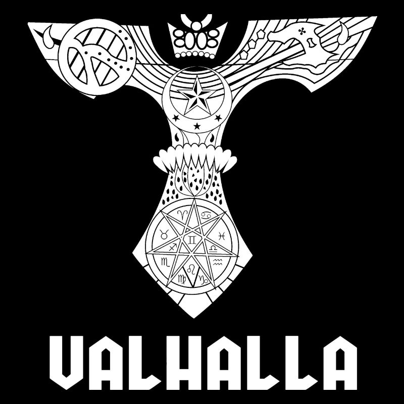 Valhalla Viking Piraten Geschenk Walhalla Runen