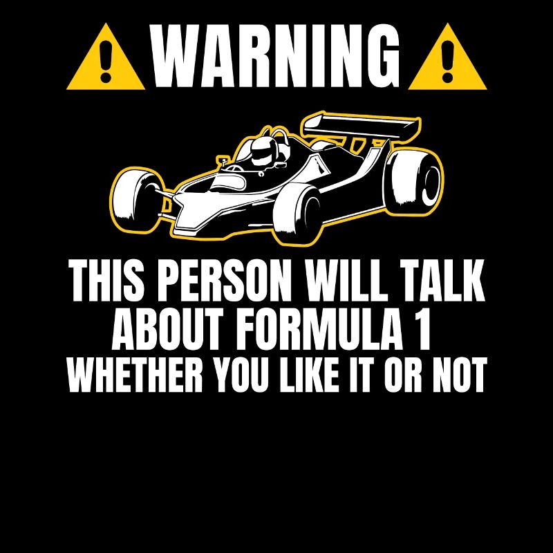Formel Rennen Auto F Eins Geschenk T-Shirt