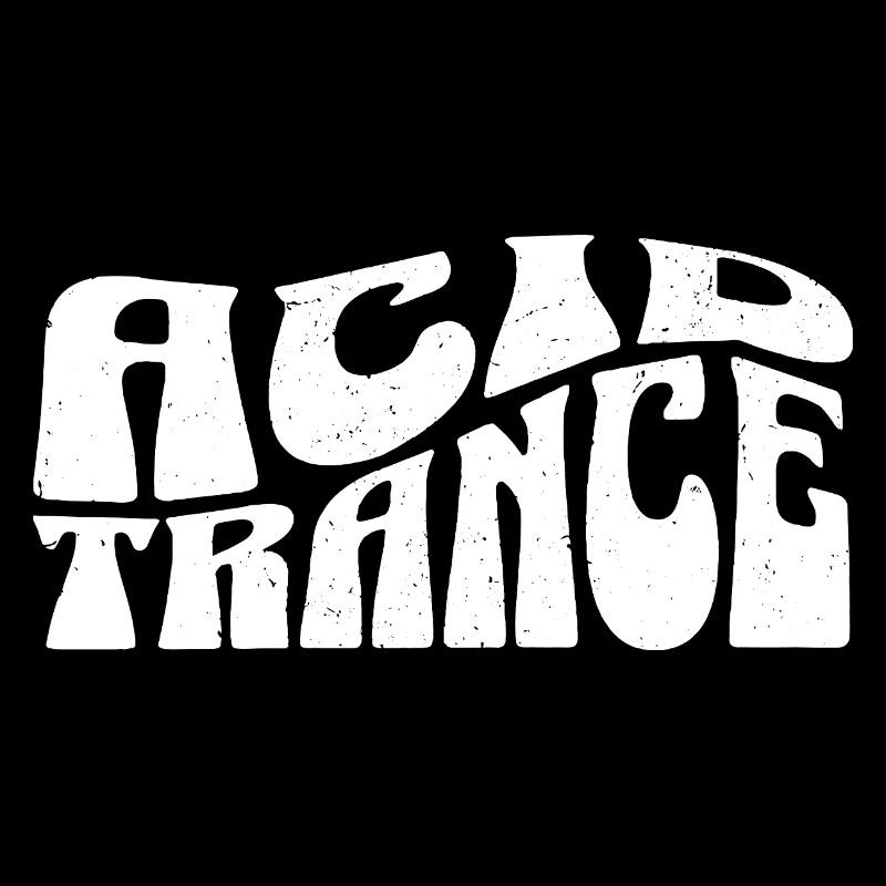 Acid Trance Bold Psychedelic Typography