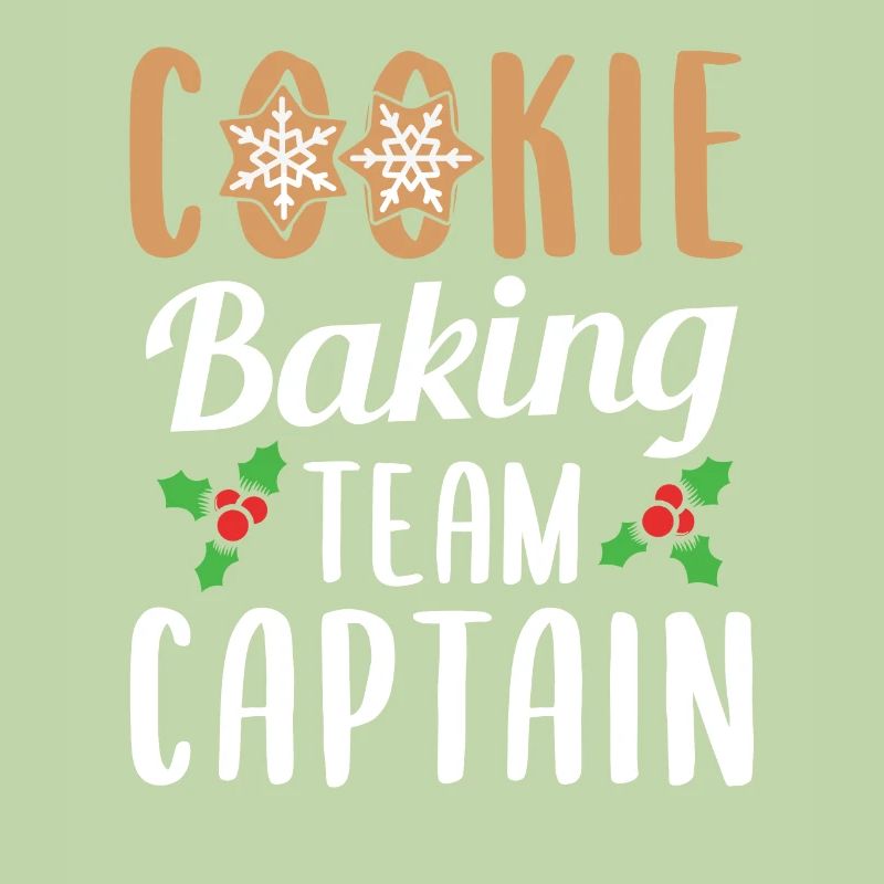 Cadeau d'équipe de cuisson de biscuits de Noël