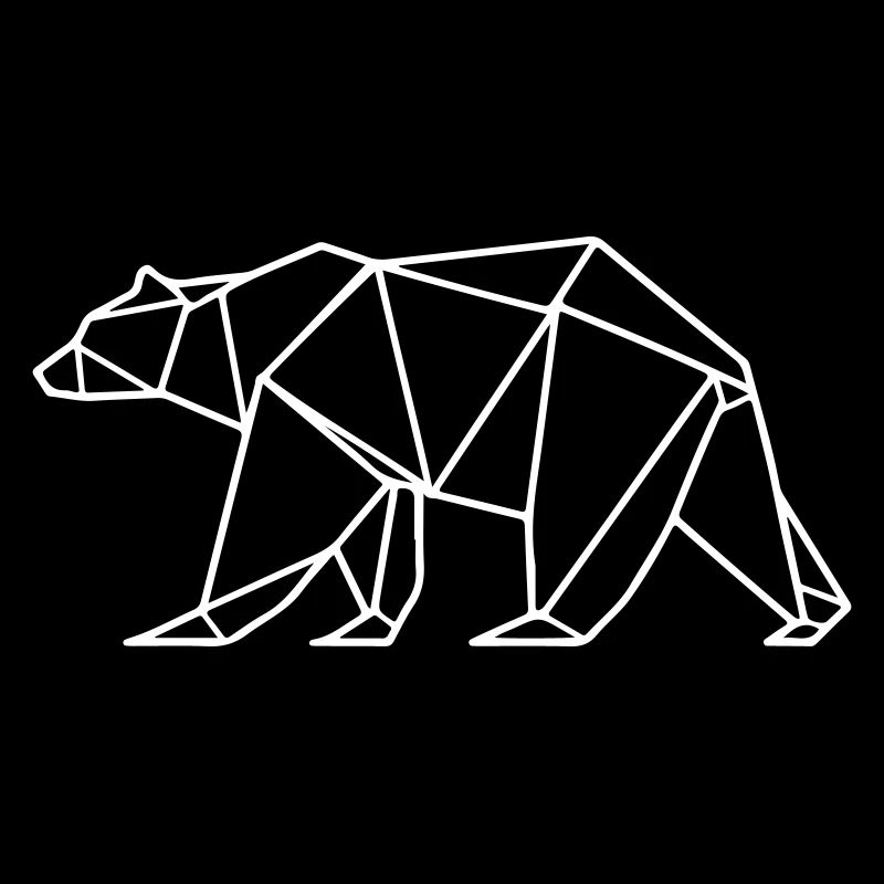 Bear Grizzly Polar Bear Polygon