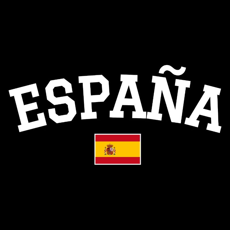 Spain Flag Design White