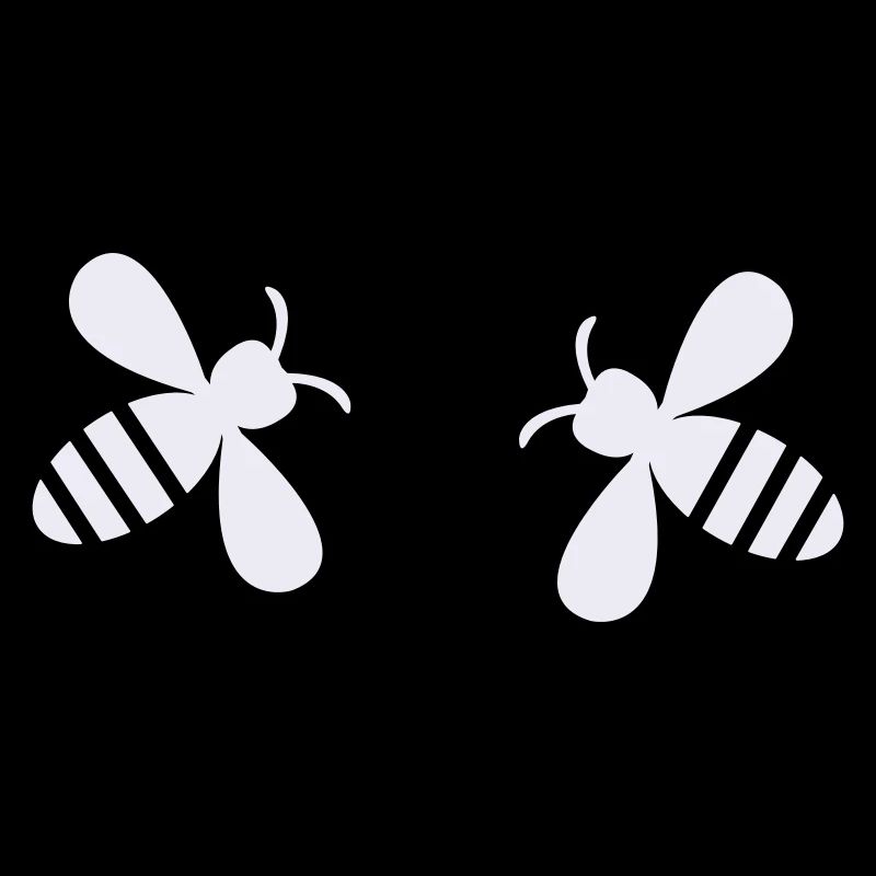 Bee Silhouettes