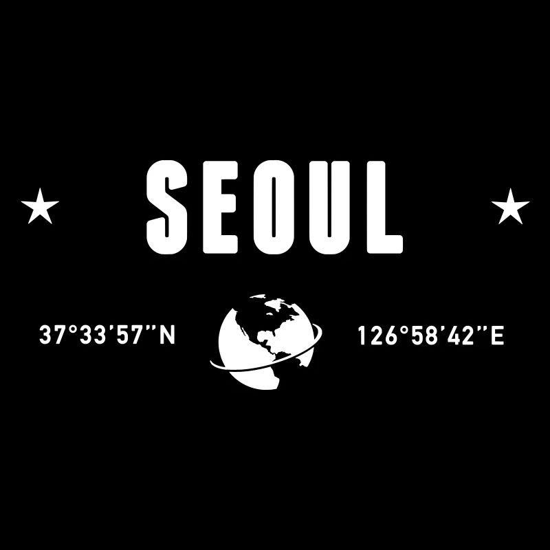 Séoul Corée du Sud Coordonnées Planète Terre