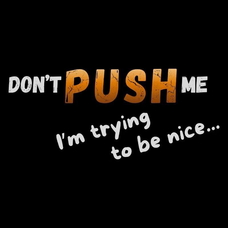Don't look for me – I'm trying to be nice