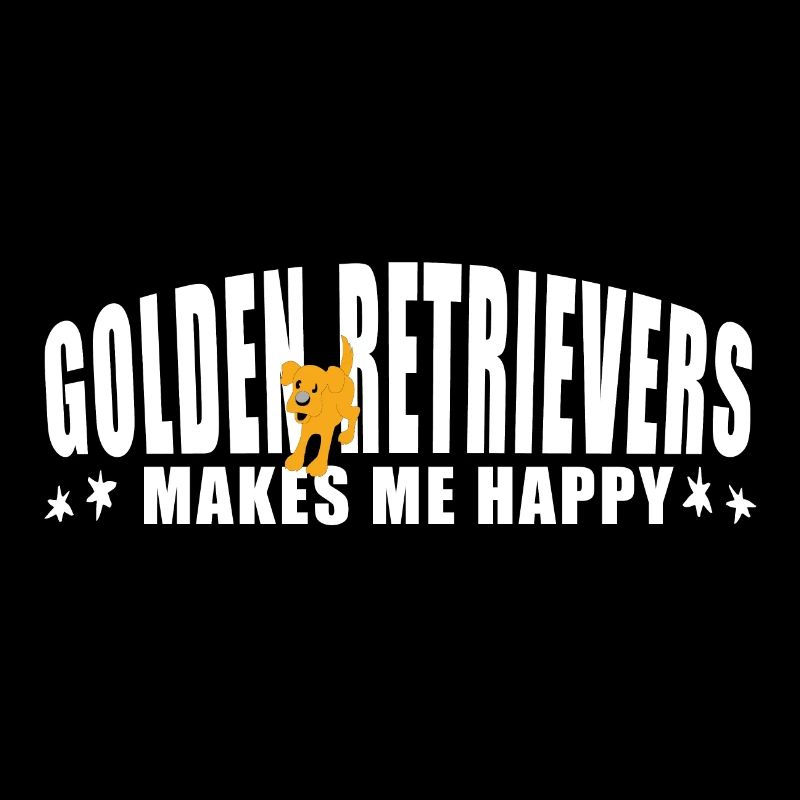 Golden Retrievers makes me happy