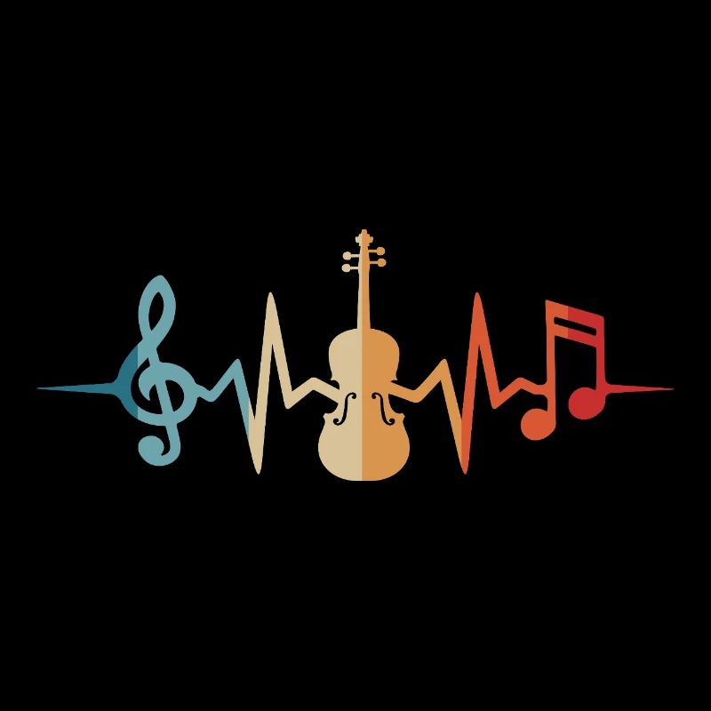 Violon Battement de cœur Violon Violoniste Violoniste Violons