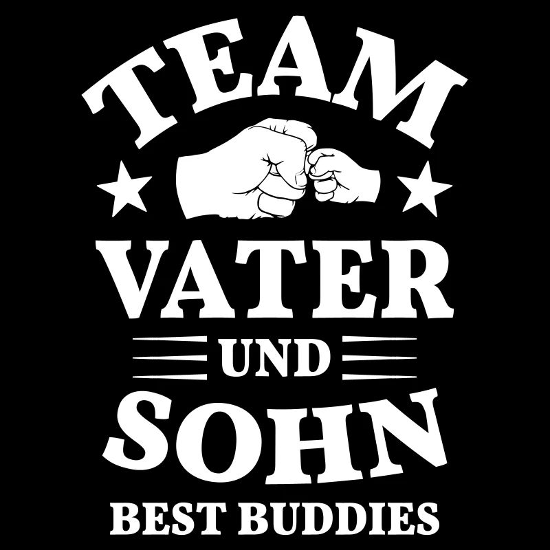 Team Bester Vater und Sohn Kumpel Faust Faustcheck