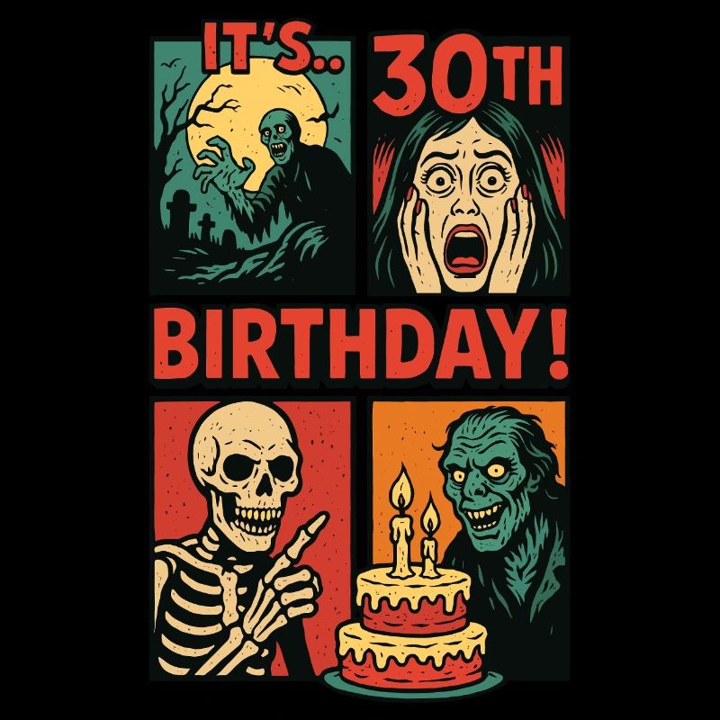 30th Birthday Horror Comic