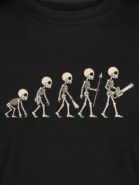 Skeleton Evolution - Funny Halloween Gift