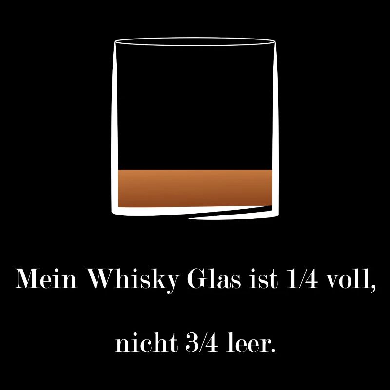 Whiskeyglas Tshirt lustiger Spruch