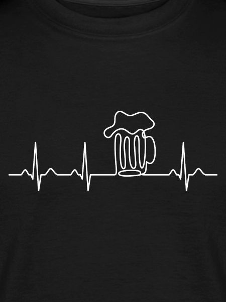 Beer Heartbeat Lustiges Geschenk für einen Pub-Liebhaber