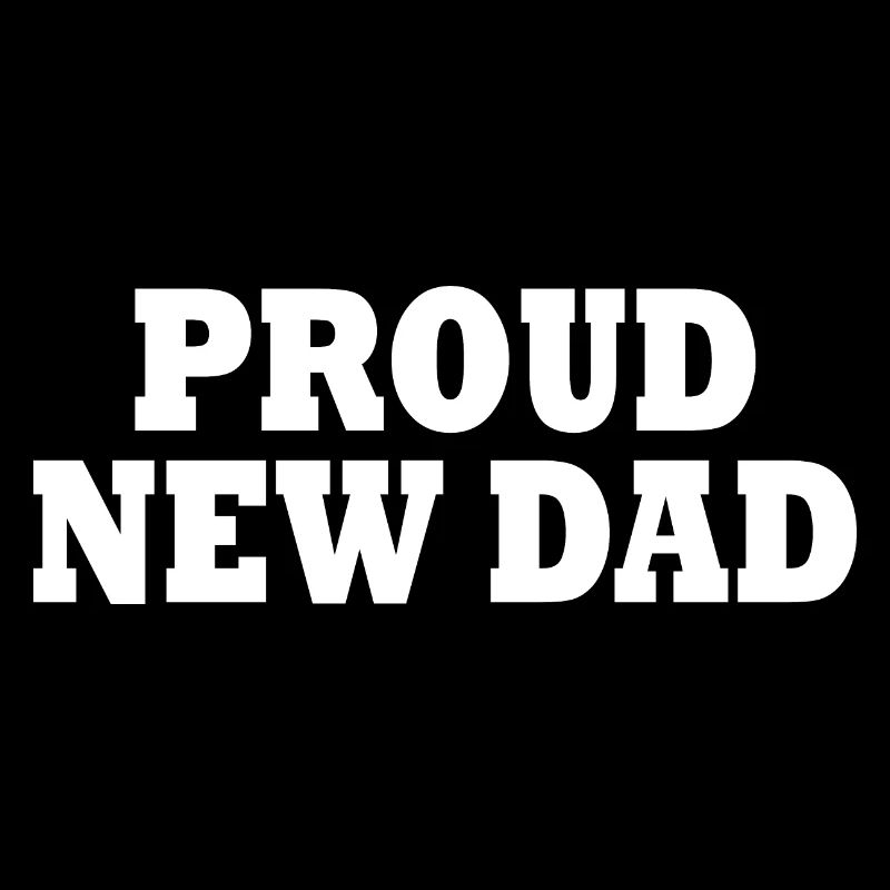 Proud new dad