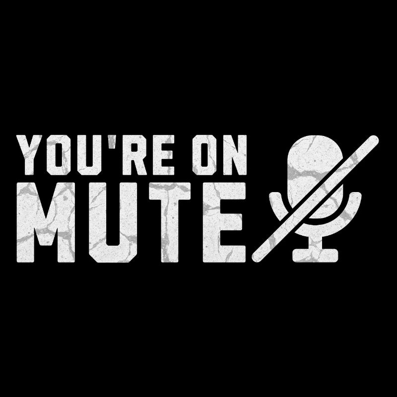 Youre on mute mic