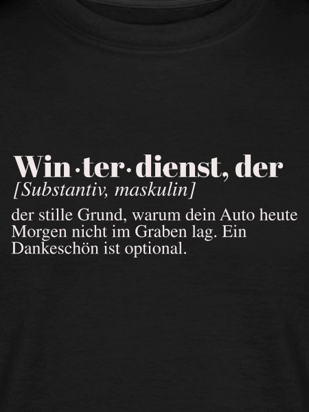 Duden Eintrag Winterdienst