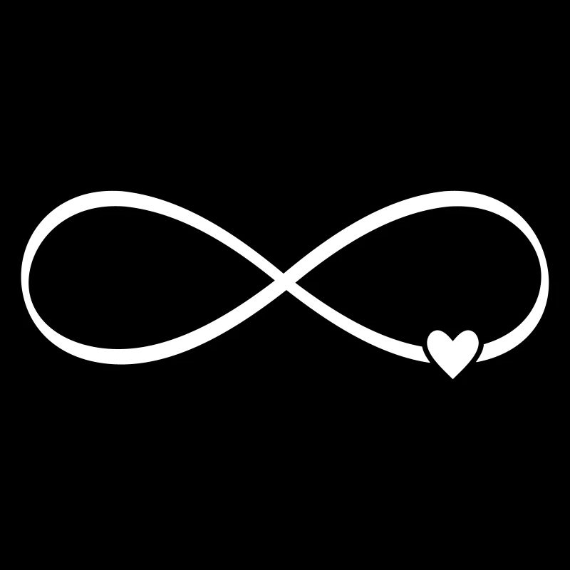 Herz Unendlichkeit Symbol Liebe Zeichen Geschenk
