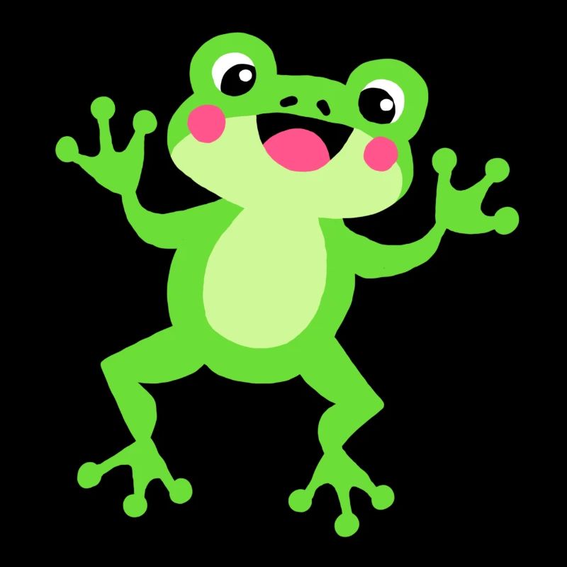 Cute frog