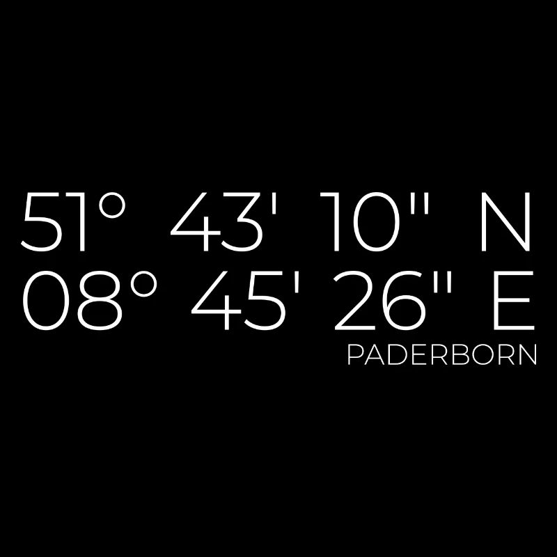 Coordinates Paderborn
