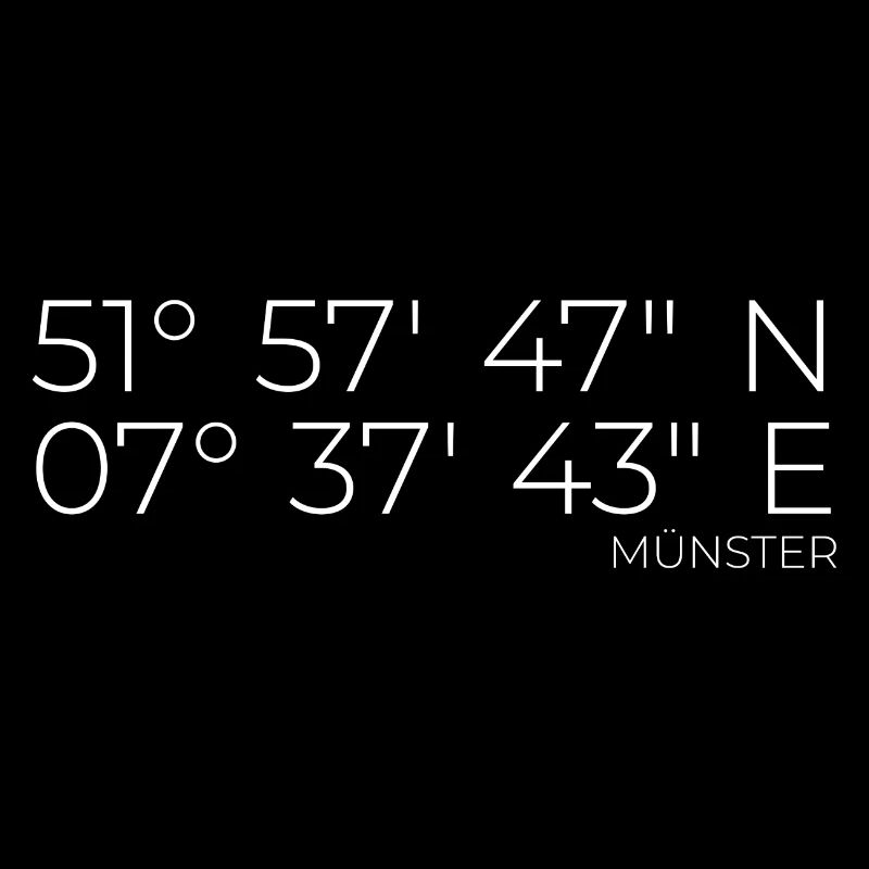 Coordinates Münster