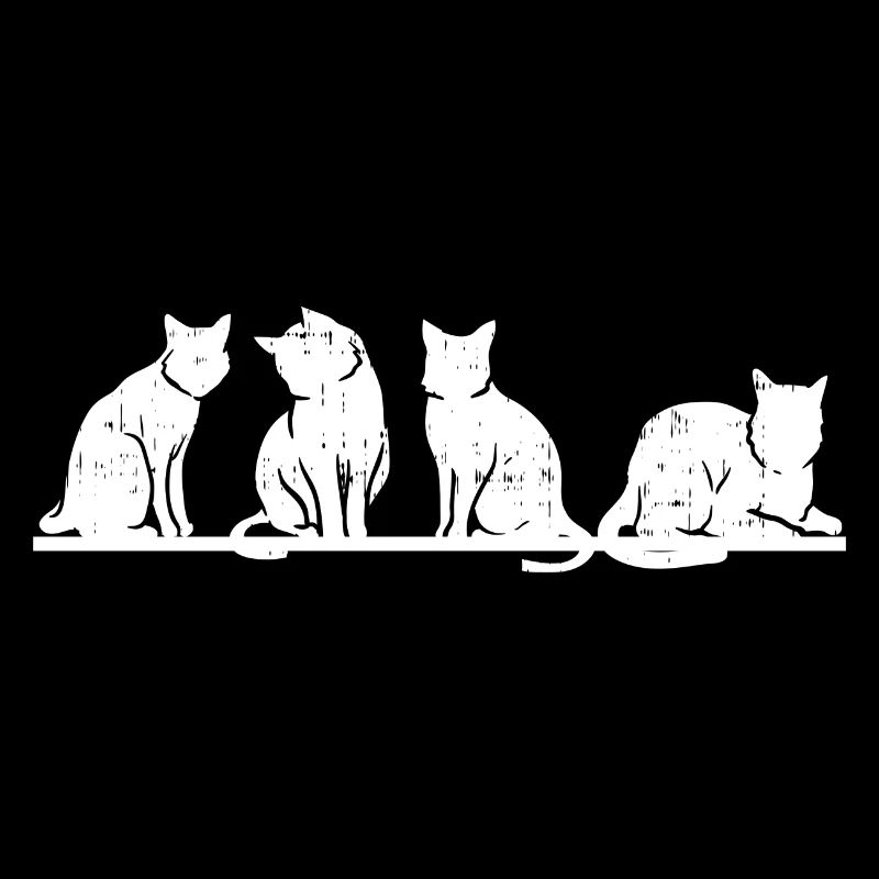 Silhouette de chat