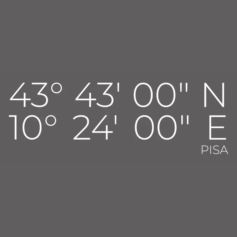 Coordinates: Pisa, Italy