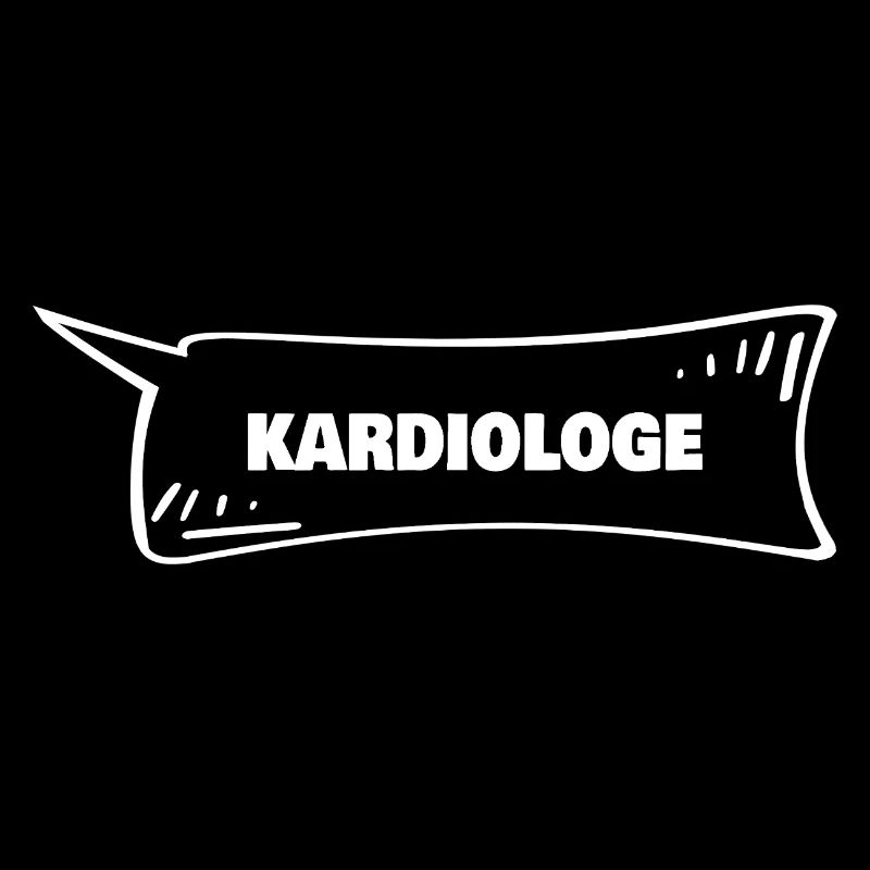 Cardiologue à bulles de dialogue